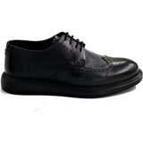 Leosteps Black Tegan Klasik Erkek Ayakkabı - 00-Siyah
