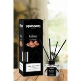 Lepassion Kahve Kokulu Bambu Çubuklu Oda Kokusu Kalıcı Ev & Banyo Için Etkili Bambu Çubuğu Ortam Kokusu 100 Cc