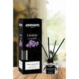 Lepassion Lavanta Kokulu Bambu Çubuklu Oda Kokusu Kalıcı Ev & Banyo Için Etkili Bambu Çubuğu Ortam Kokusu