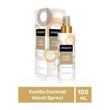 Lepassion Vanilyalı Coctail Gün Boyu Kalıcı Nemlendirici Bakım Body Splash Vücut Spreyi 150 Ml