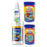 Lepistes-melek-plati-moli Balık Yemi 125ml, Guppy, Yavru, Vitamin