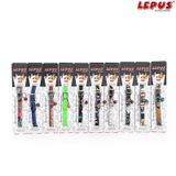 Lepus 10'lu Paket 10x30 cm Deri Desenli Kedi Boyun Tasması