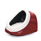 Lepus Alaska Yuva Küçük Irk Bordo 45x45x35 cm Köpek ve Kedi Yatağı