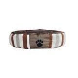 Lepus Kahverengi 57x16 cm Yumuşak Dolgulu Peluş Simit Kedi Yatağı