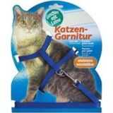 Lepus Katzen Kedi Göğüs Tasması Düz Mavi