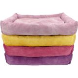 Lepus Mini Bed Renkli Medium 62x47x7 cm Kedi Köpek Yatağı