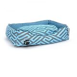 Lepus New Premium Köpek Yatağı Mavi Xl 92x68x27h cm
