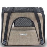 Lepus Roomy Bag Kahverengi Kedi Kopek Taşıma Çantası