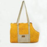 Lepus Sling Bag Kedi Köpek Omuz Taşıma Çantası Hardal 20X49x30 Cm