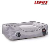 Lepus Soft Fermuarlı Köpek Yatağı Gri Xlarge