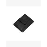 Lerona Siyah Deri Kartlık