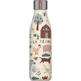 LES ARTISTES Paris A-4339 Bottle'Up termos, 500 ml, BPA içermeyen termos, tekrar kullanılabilir, 12 saat sıcak ve 24 saat soğuk tutar, paslanmaz çelik, Design Farm
