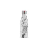Les Artistes Paris Isı Yalıtımlı Çelik Termos Matara 500ML Marble Black & White