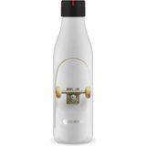 Les Artistes Paris Isı Yalıtımlı Çelik Termos Matara 500ML Skater - Beyaz
