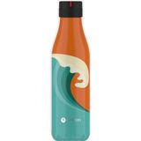Les Artistes Paris Isı Yalıtımlı Çelik Termos Matara 500ML Wave -24 - 500 ml - Renkli