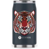 Les Artistes Paris Isı Yalıtımlı Kutu Çelik Termos 280 ml Tiger - Renkli