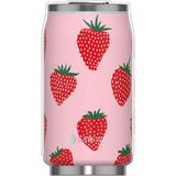 Les Artistes Paris Isı Yalıtımlı Kutu Çelik Termos Matara 280ML Strawberry