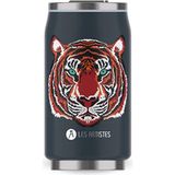Les Artistes Paris Isı Yalıtımlı Tiger Desenli Kutu Çelik Termos 280 ml - Standart
