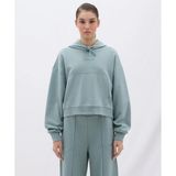 Les Benjamins Classics Hoodie 403 Kadın Mavi Sweatshirt - LB23FWCLAFUHD-403-001