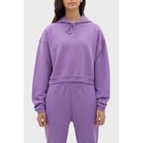 Les Benjamins Kapüşonlu% 100 Pamuk Crop Fit Sweat Bayan SWEAT LB23FWESSFUHD