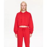Les Benjamins LB24FWESSFUHD-302-001 Kırmızı Essentials Hoodie 302 Kadın Sweatshirt
