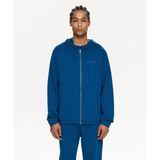 Les Benjamins LB24FWESSMUZH-302-001 Essentials Zip Hoodie 302 Mavi Erkek Sweatshirt