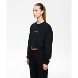 Les Benjamins LBNOOSCORFUSW-307-1012 307 Siyah Kadın Sweatshirt