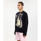 Les Benjamins Long Sleeve Tee 301 Erkek Siyah Tişört - LB26SSHLOMULS-301-1012
