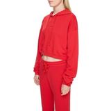 Les Benjamins Mavi Kapüşonlu Sweatshirt, Petal Kırmızı, S