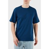 Les Benjamins Pamuk Regular Fit Bisiklet Yaka Logolu T Shirt Erkek T Shirt Lbnoosessmuts - Lacivert