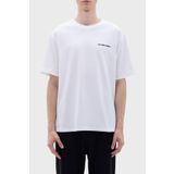 LES BENJAMINS Pamuklu Oversize Bisiklet Yaka T Shirt Erkek T SHİRT LB23FWCLAMUTS