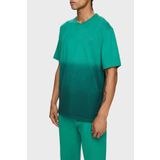 LES BENJAMINS Pamuklu Oversize Bisiklet Yaka T Shirt Erkek T SHİRT LB24FWESSMUTS