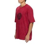 LES BENJAMINS Pamuklu Oversize Fit Bisiklet Yaka Logolu T Shirt Erkek T SHİRT LB25FWTURMUOT