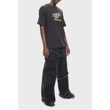 Les Benjamins Pamuklu Relaxed Fit Bisiklet Yaka T Shirt Erkek T Shirt LB24FWEAPMUTS - XS - Siyah