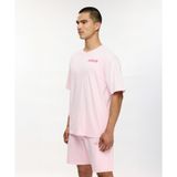 Les Benjamins Short Sleeve Tee 314 Erkek Pembe Tişört - LB26SSHLOMUTS-314-1815
