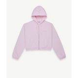 Les Benjamins Zip Hoodie 312 Kadın Pembe Sweatshirt - LBNOOSESSFUZH-312-1116
