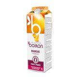 Les Vergers Boiron Mango Meyve Püresi,%100 Meyve, Tamamen Doğal, Eklenmiş Şeker Yok, GDO'suz, Koruyucu Yok, Eklenmiş Aroma Yok, Vegan, İçecekler ve Kokteyller İçin, 1 Litre, 33,8 Sıvı Ons