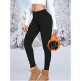 Lesa Wear Termal Kadın Tayt, Termal Içlik Tayt, Termal Yüksek Bel Sıkılaştırıcı ve Toparlayıcı Termal Tayt - Siyah - XL - 2XL
