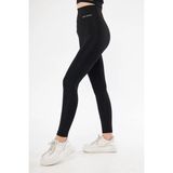 Lesa Wear Yüksek Bel, Esnek ve Toparlayıcı Spor Tayt - XL - Siyah