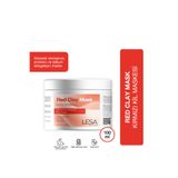 Lesaderm Kırmızı Kil Maskesi Kaolin, Çinko, PCA Gözenek Arındırıcı, Sıkılaştırıcı, Sebum Dengeleyici 100ml