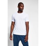 Lescon 20S-1298-20N Beyaz Erkek T-shirt
