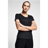 Lescon 20S-2205-20B Kısa Kollu Siyah Kadın T-Shirt