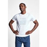 Lescon 22B-1015 Beyaz Erkek Koşu Kısa Kollu T-Shirt