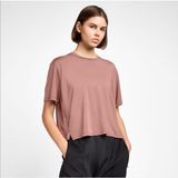 Lescon 25B-2054 Antrenman Kısa Kol Kadın T-Shirt - XL - Kiremit