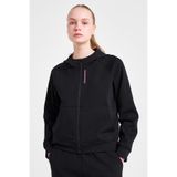 Lescon 25N-2133 Kadın Fermuarlı Kapüşonlu Sweatshirt