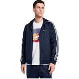 Lescon 26B-1052 Basketbol Fermuarlı Kapşonlu Ceket Lacivert Erkek Ceket - XL