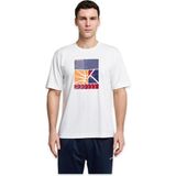 Lescon 26B-1053 Basketbol Kısa Kol Beyaz Erkek T-Shirt