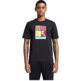 Lescon 26B-1053 Basketbol Kısa Kol Siyah Erkek T-Shirt - 0 Siyah