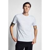 Lescon Beyaz Erkek Kısa Kollu T-Shirt 23S-1202-23B 2XL