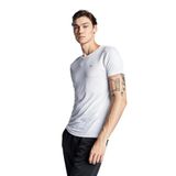 Lescon Beyaz Erkek Kısa Kollu T-shirt 23S-1294-23N (Beyaz/XL)